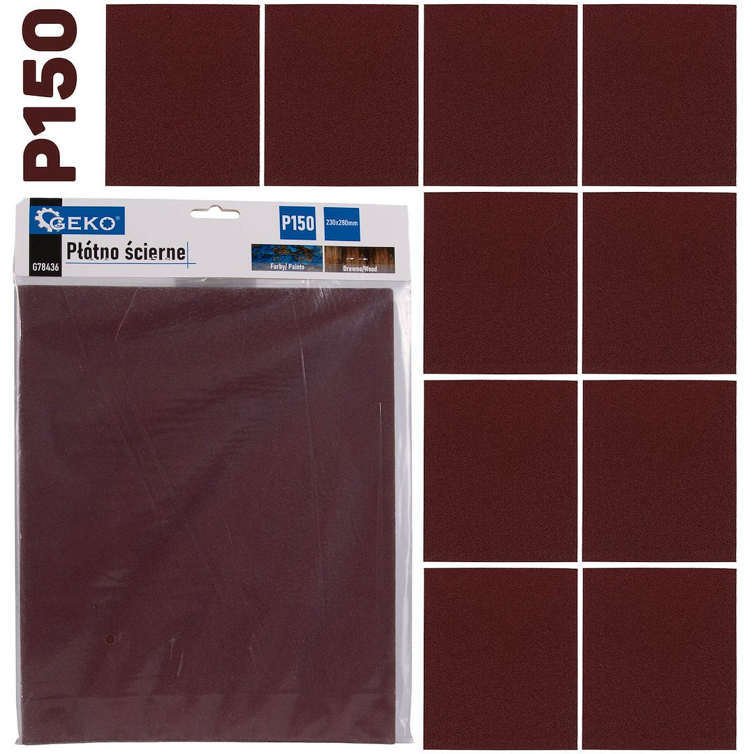 Schuurdoek – vel 230x280mm P150