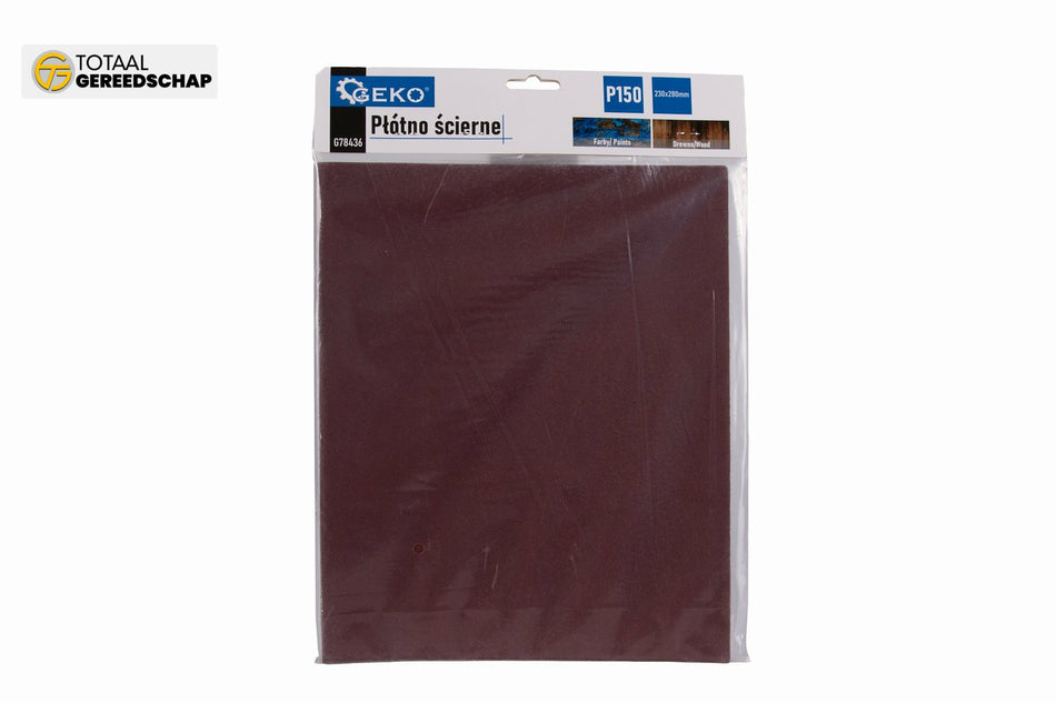 Abrasive cloth – sheet 230x280mm P150