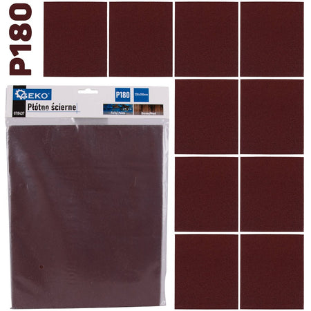 Schuurdoek – vel 230x280mm P180