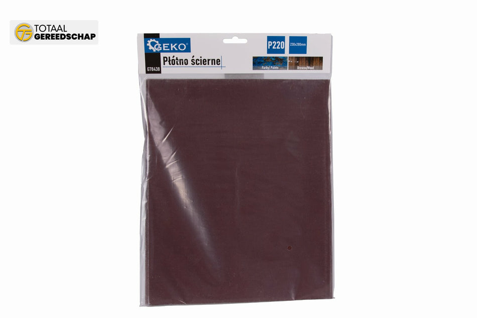 Abrasive cloth – sheet 230x280mm P220