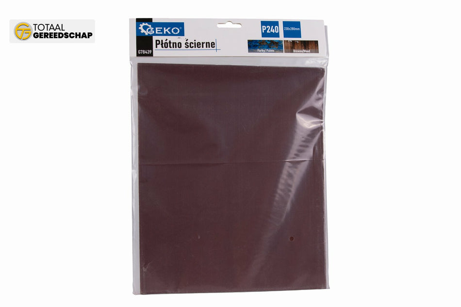 Abrasive cloth – sheet 230x280mm P240