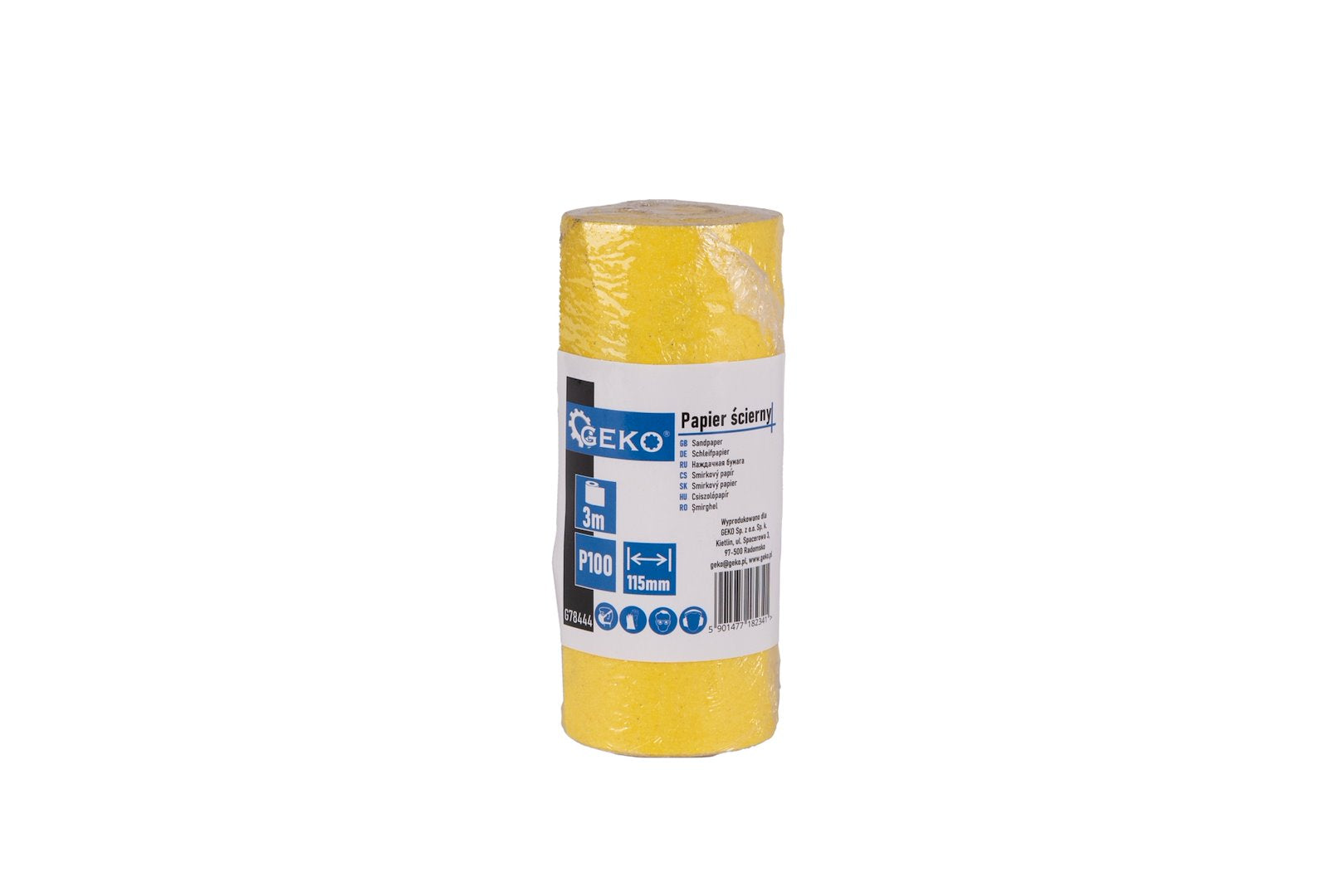 Schuurpapier - rol 115mm x 3m P100