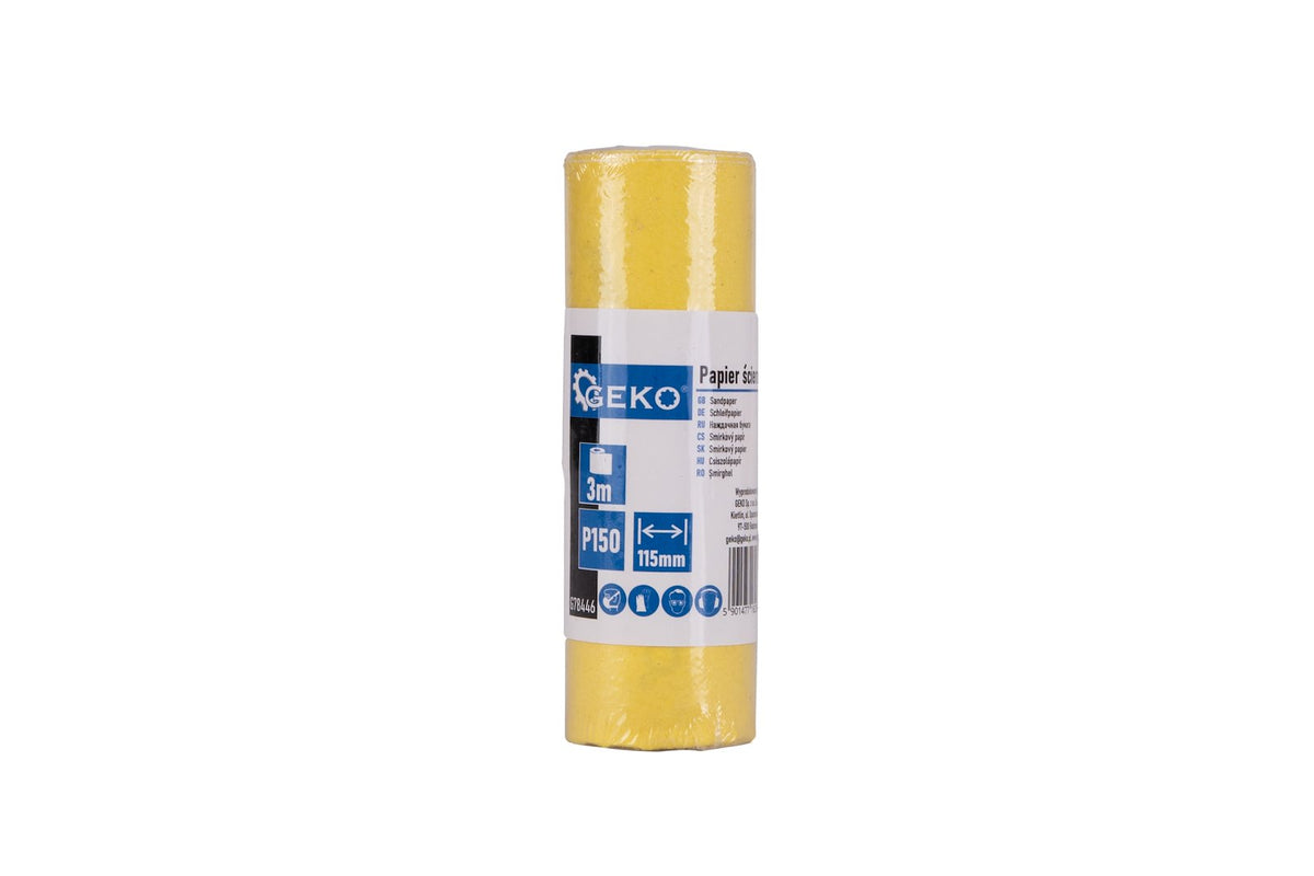 Schuurpapier - rol 115mm x 3m P150