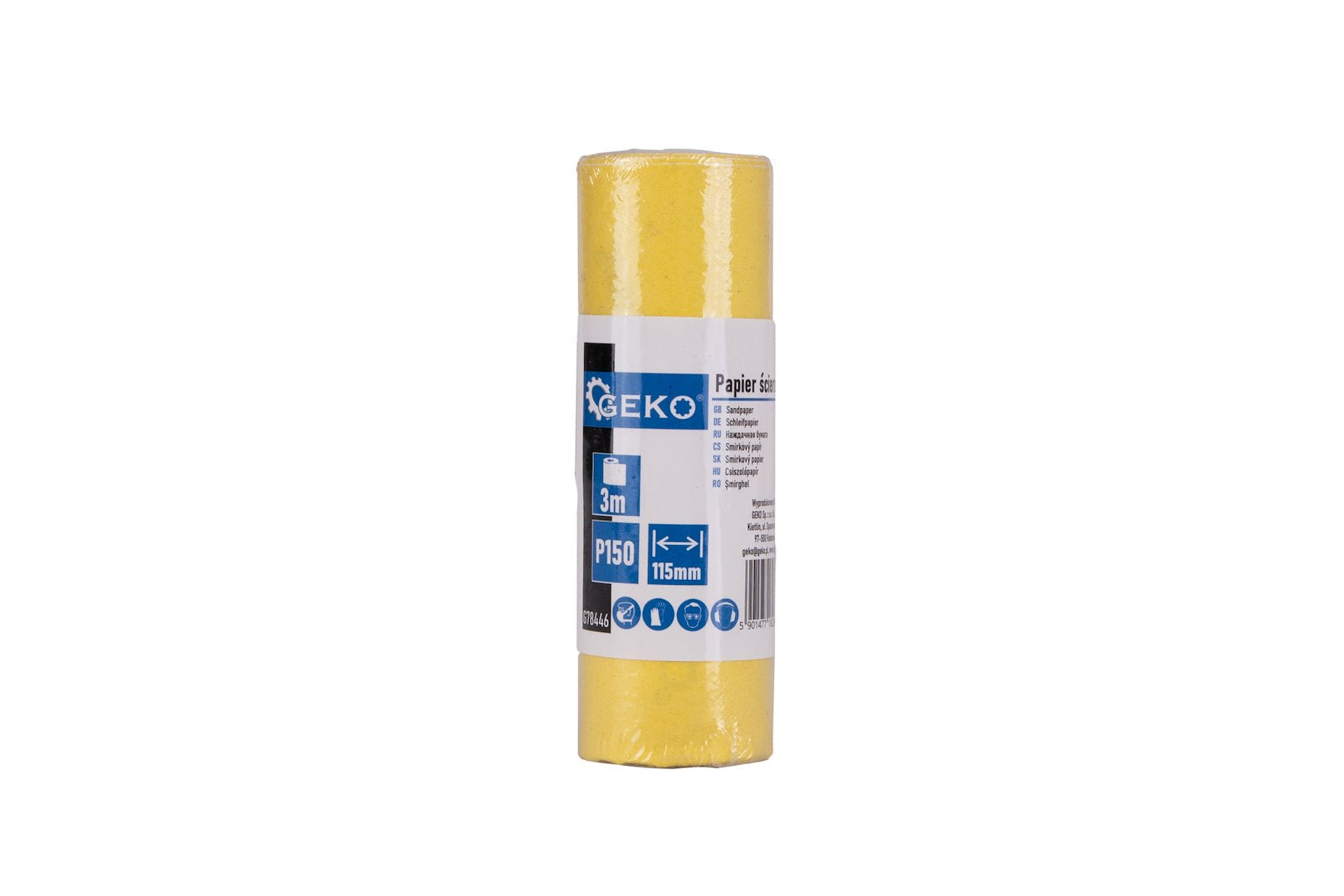 Schuurpapier - rol 115mm x 3m P150