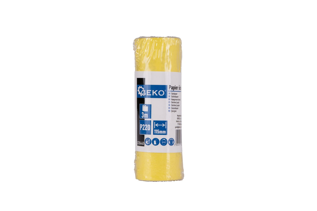 Schuurpapier - rol 115mm x 3m P220