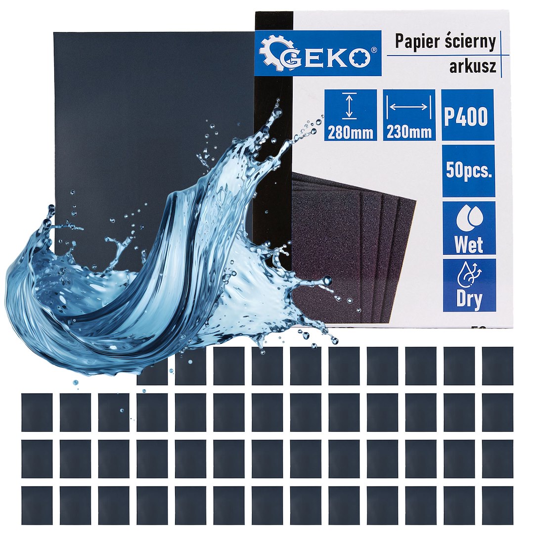 Waterdicht schuurpapier – vel 230x280mm P400