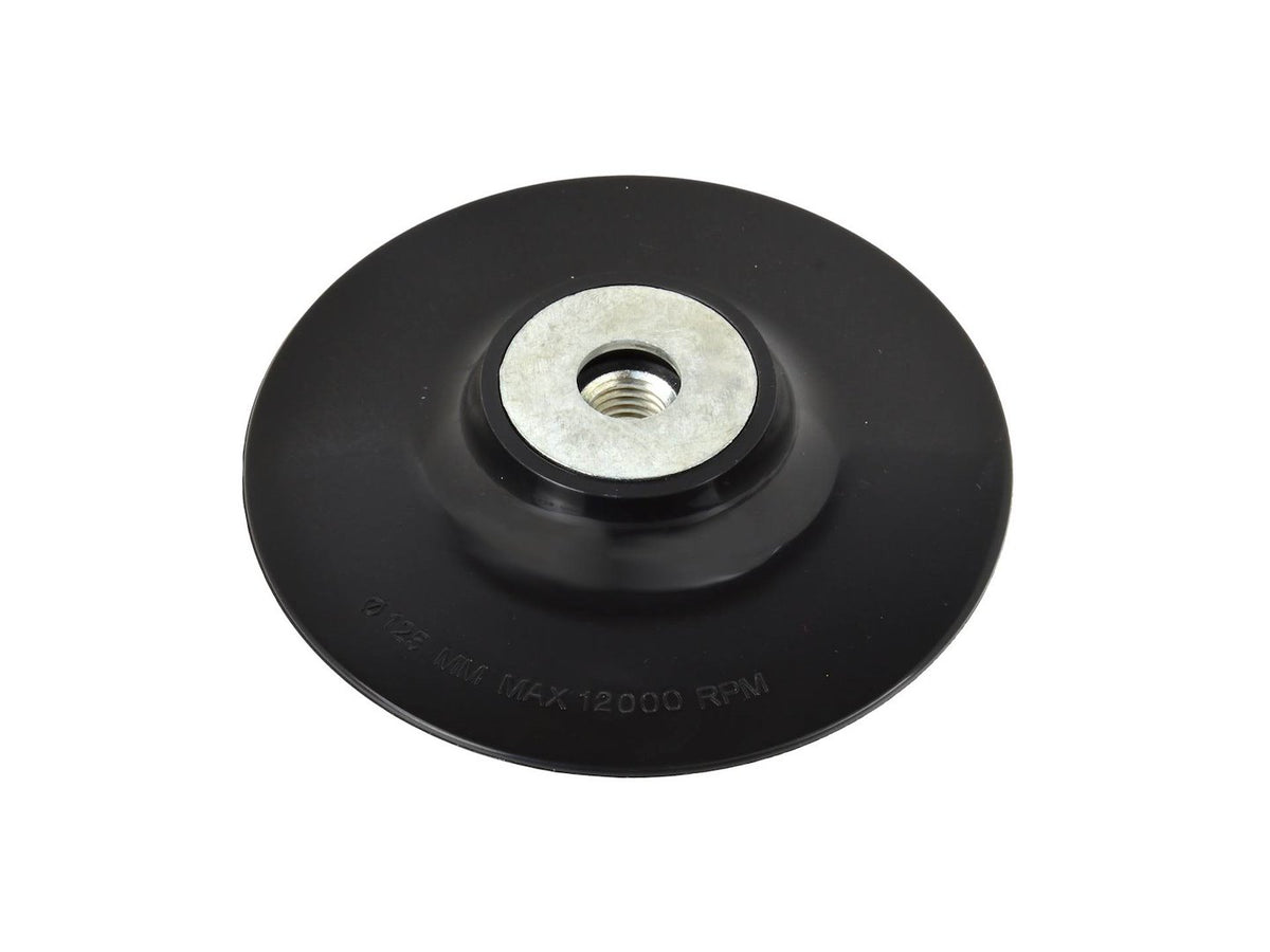 Rubberen vezelschijf steunpad 125mm M14x2