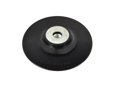 Rubberen vezelschijf steunpad 125mm M14x2