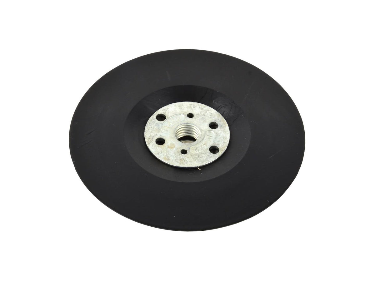 Rubberen vezelschijf steunpad 125mm M14x2