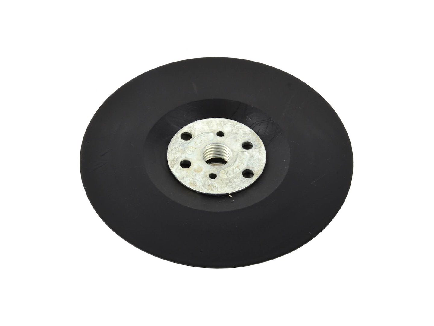 Rubberen vezelschijf steunpad 125mm M14x2