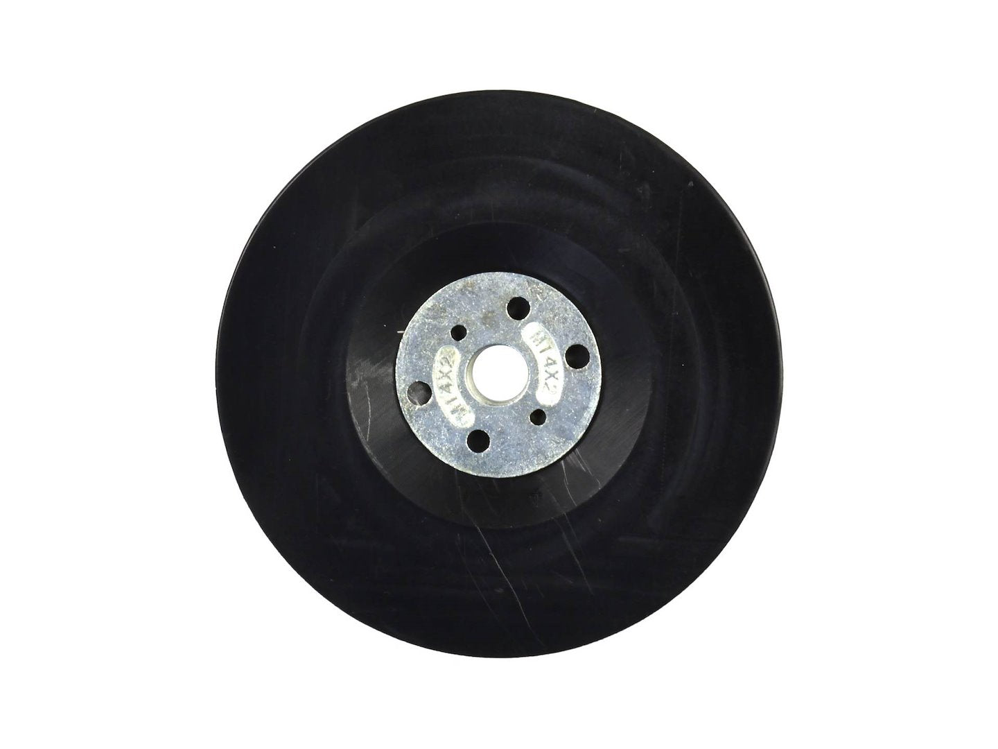 Rubberen vezelschijf steunpad 125mm M14x2