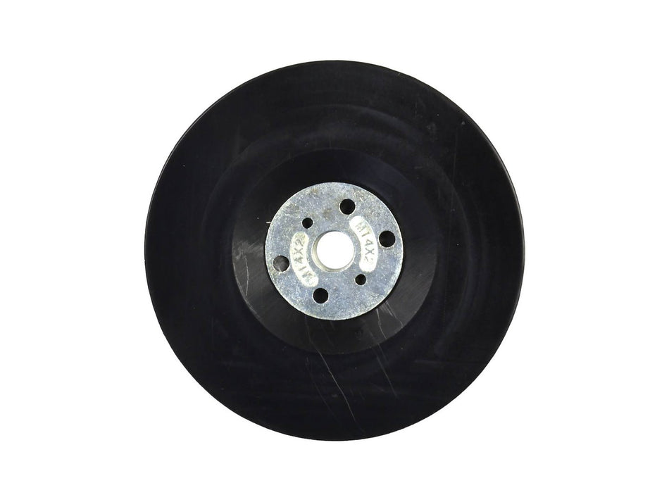 Rubberen vezelschijf steunpad 125mm M14x2