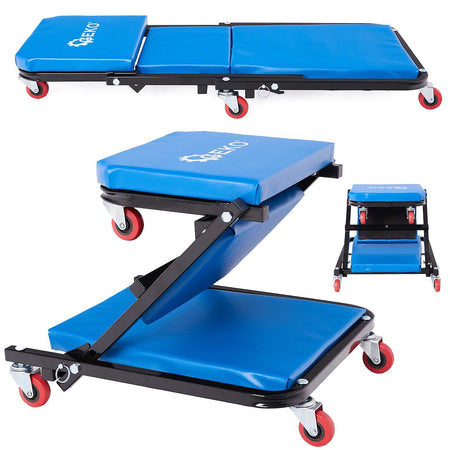 Opvouwbare autokruipplank & zitting (930x420x120mm)