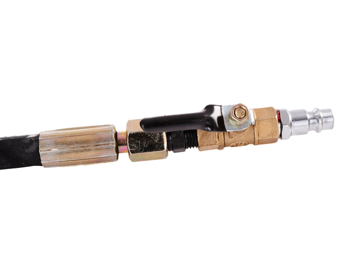 Pneumatische uittrekker voor injector