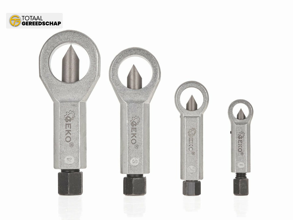 4pcs set of nut splitters 9-27mm