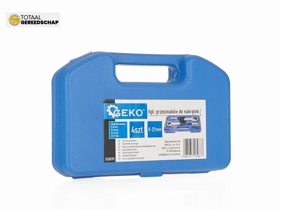 4pcs set of nut splitters 9-27mm